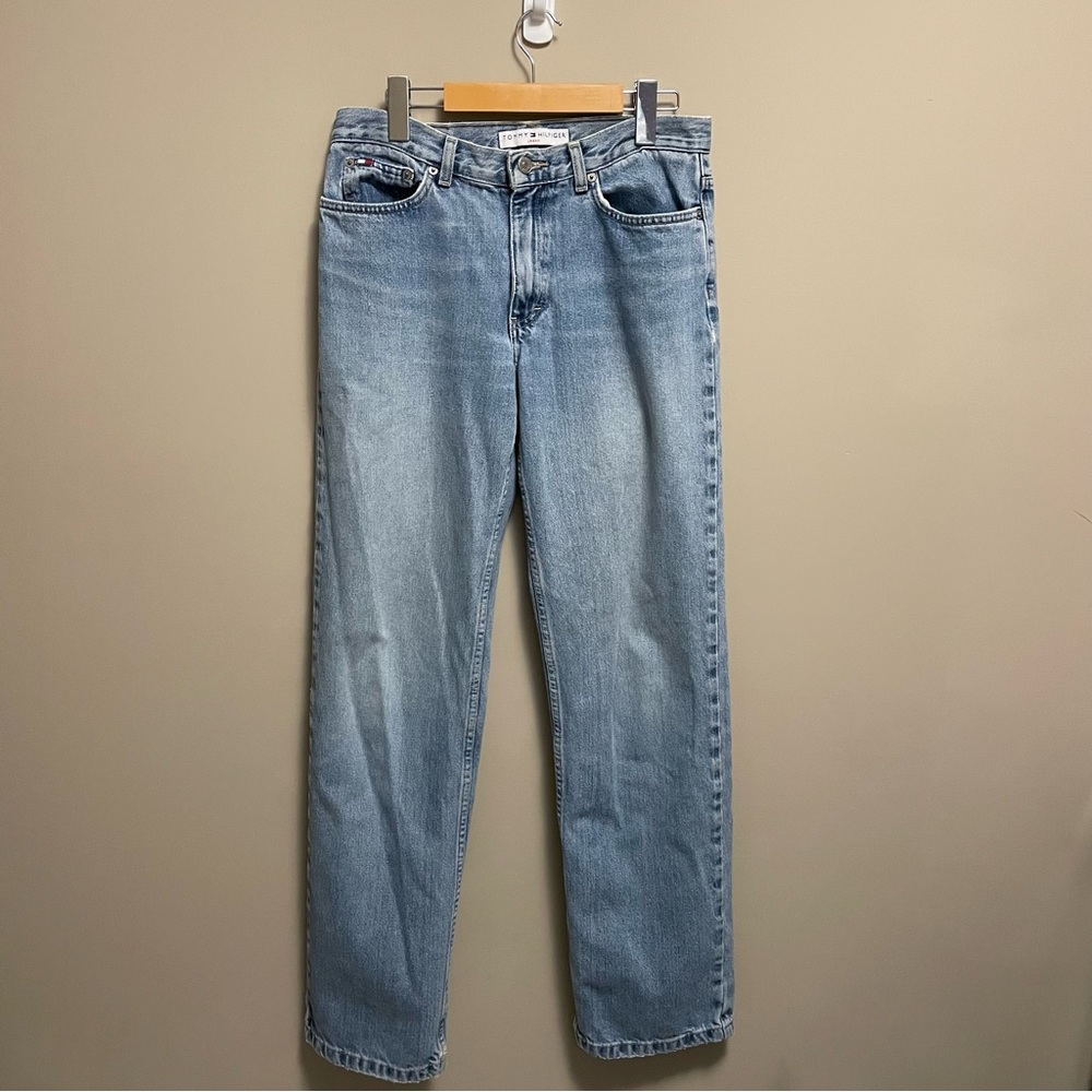 Tommy Hilfiger Vintage 2002 Boyfriend Jean Size 6 33 Inseam Y2K